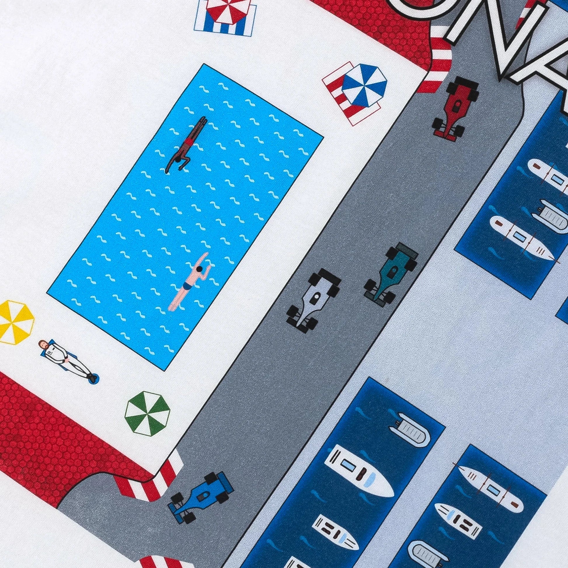 Camiseta Monaco Piscine - Montdebó