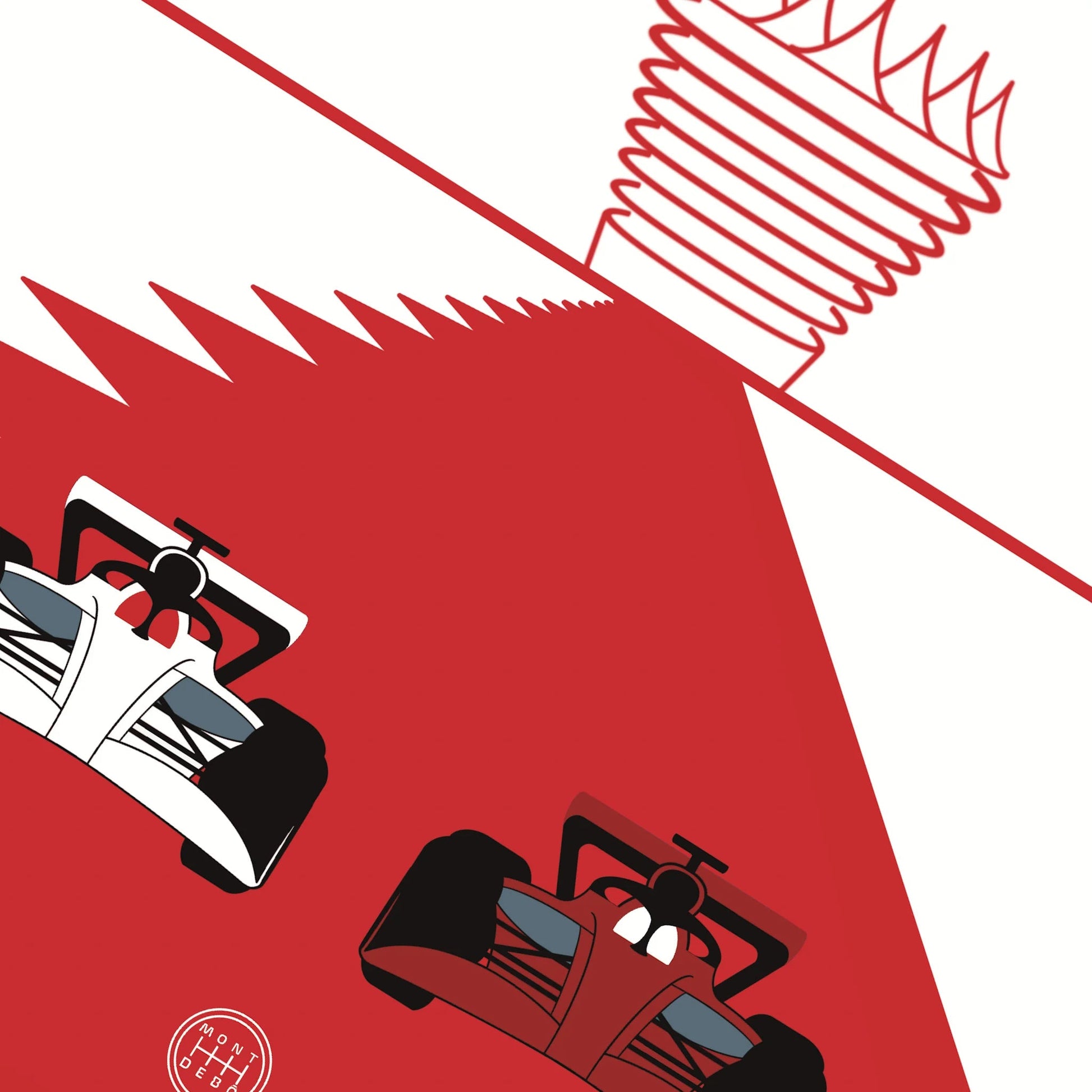 Lámina Gran Premio de Baréin - Montdebó