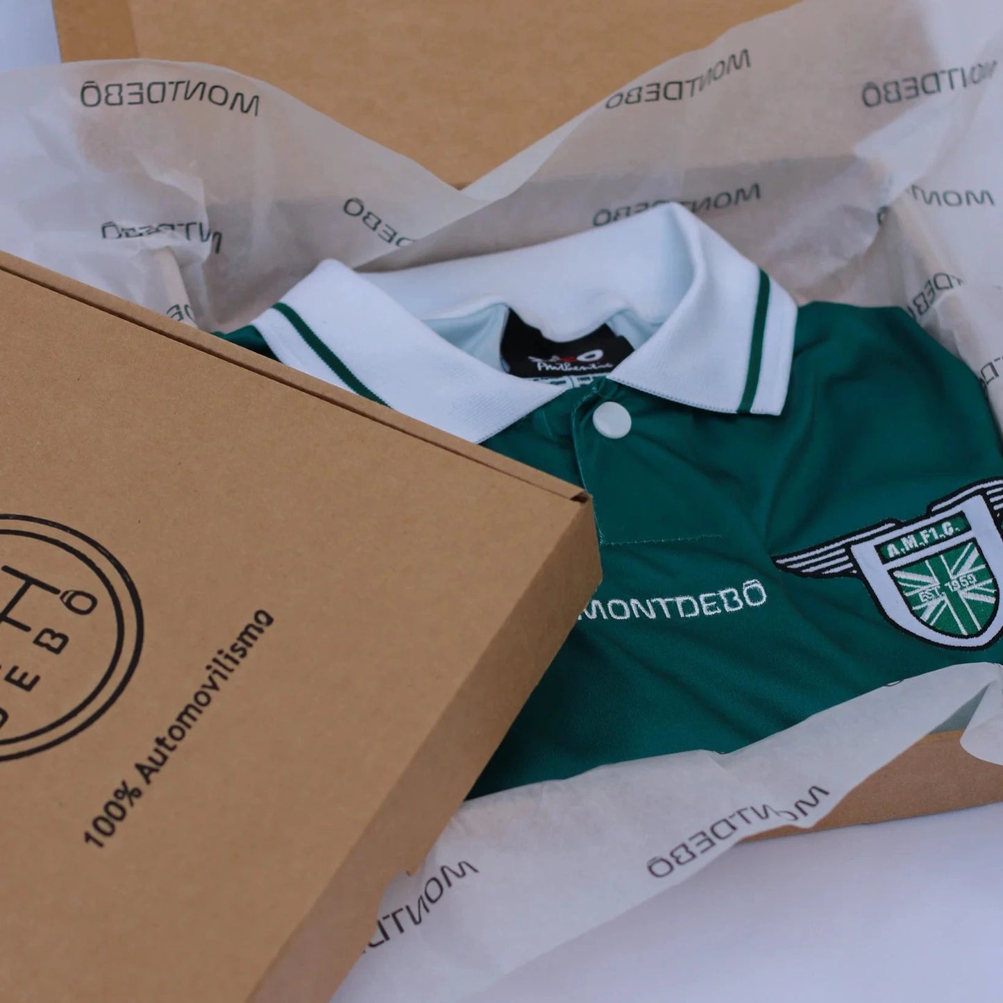 Muestra embalaje camiseta La Misión.