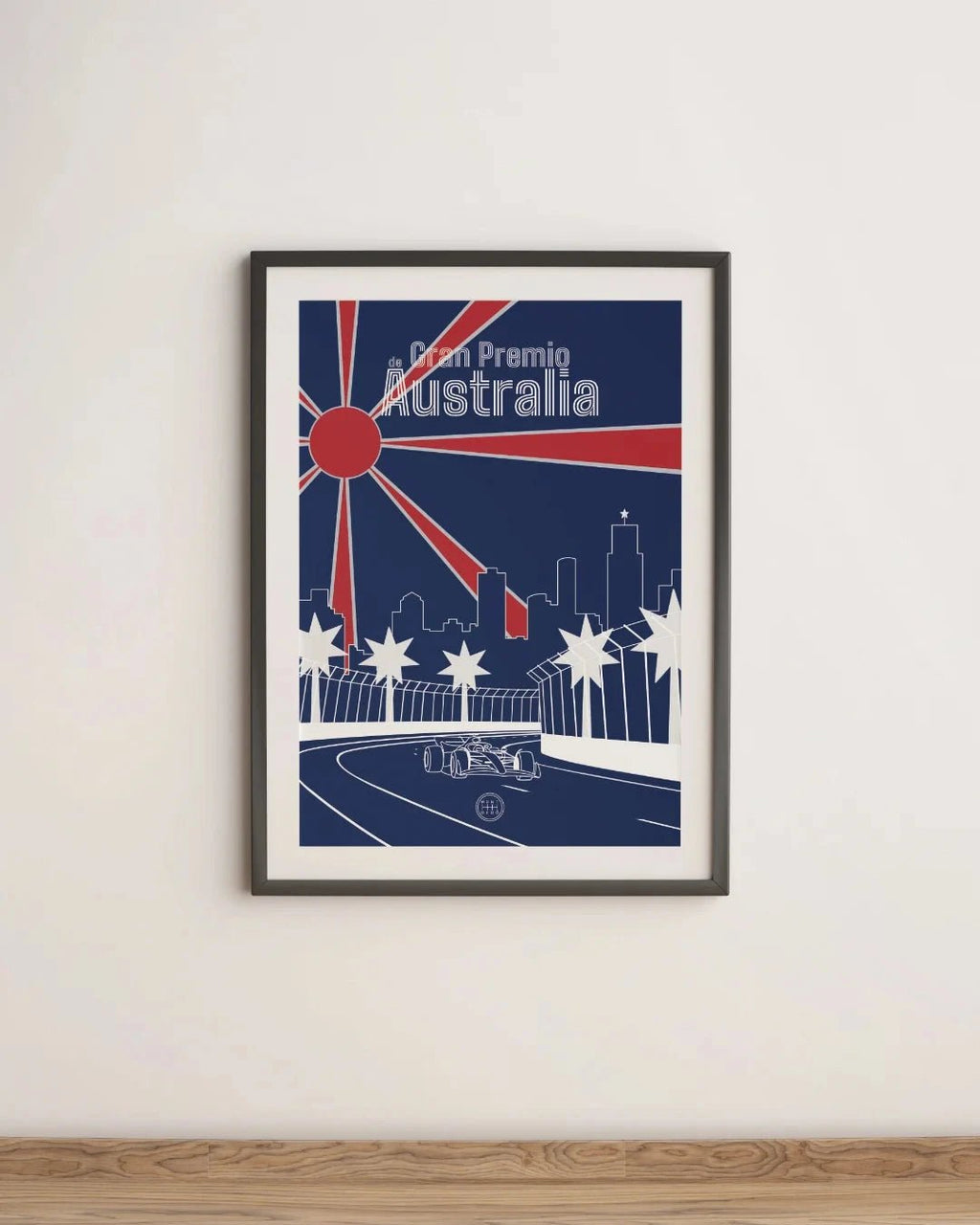 Lámina Gran Premio de Australia - Montdebó