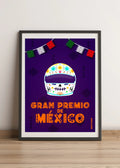 Lámina Gran Premio de México - Montdebó