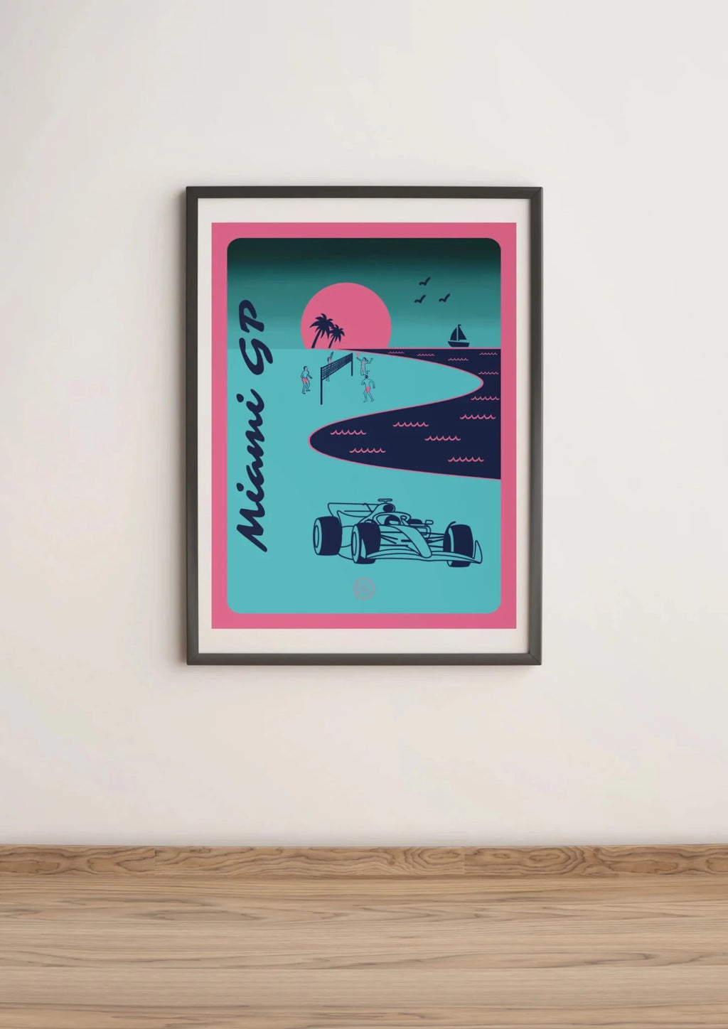 Lámina Gran Premio de Miami - Montdebó