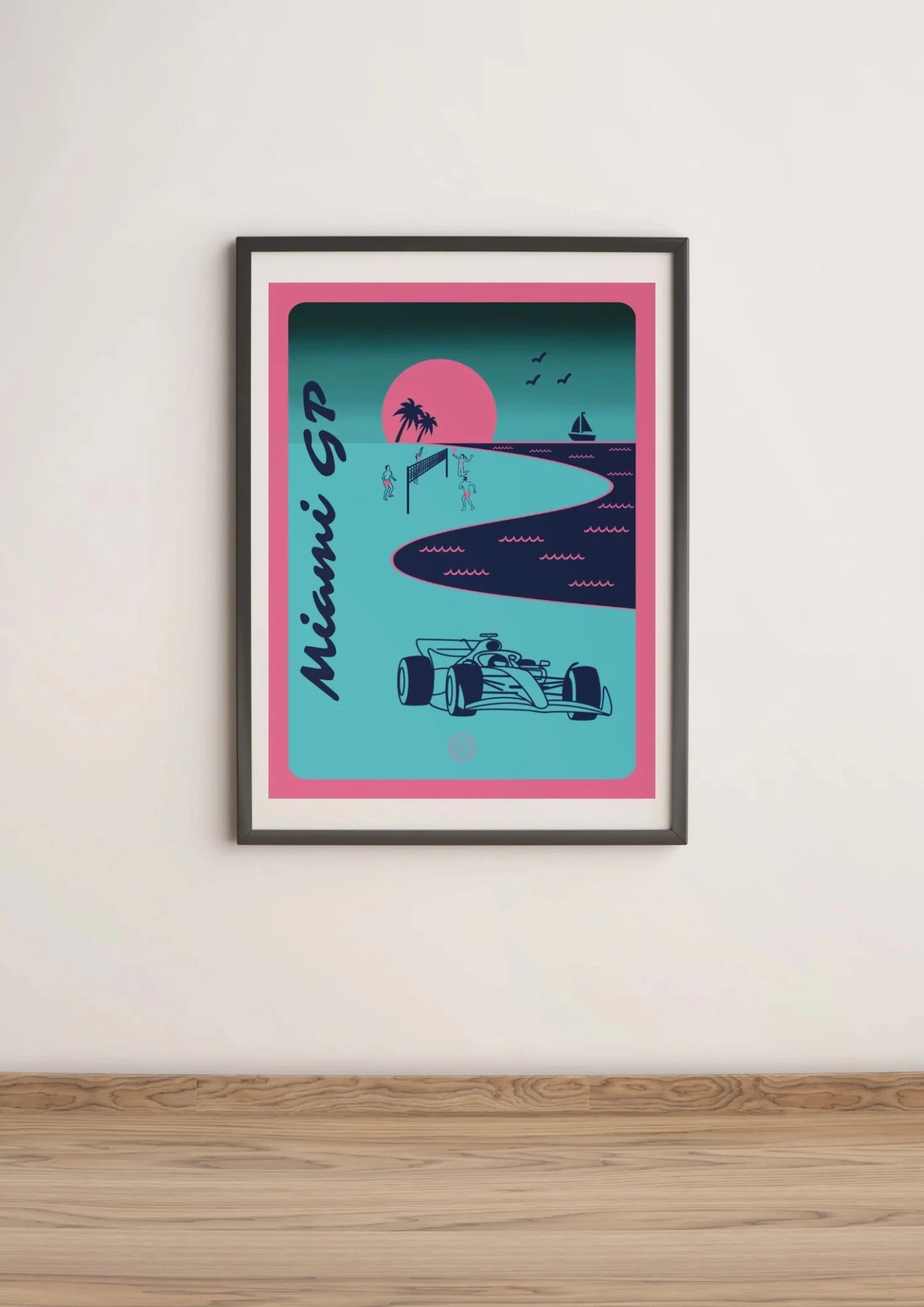 Lámina Gran Premio de Miami - Montdebó