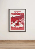 Lámina Gran Premio de Mónaco - Montdebó