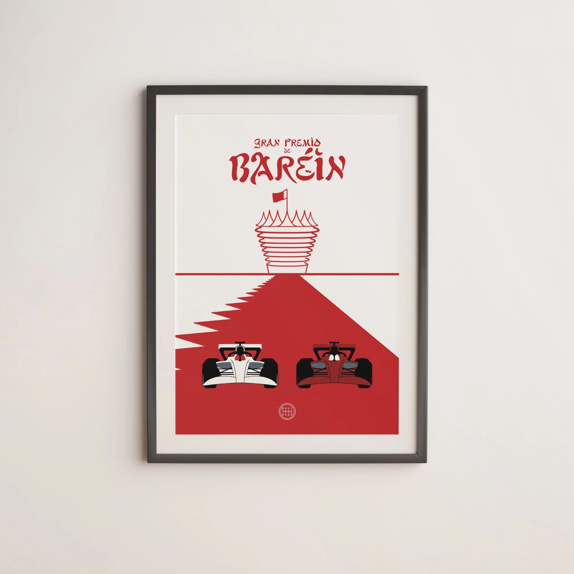 Lámina Gran Premio de Baréin - Montdebó